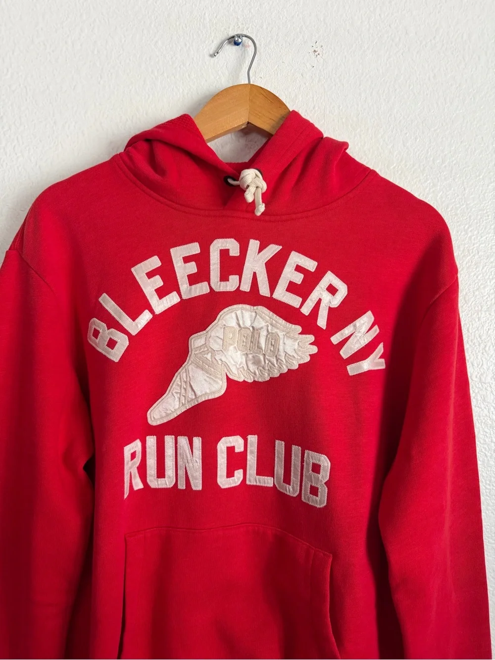 Polo Ralph Lauren Bleecker NY Run Club P-Wing Fleece Hoodie NYC Men’s Sizes
